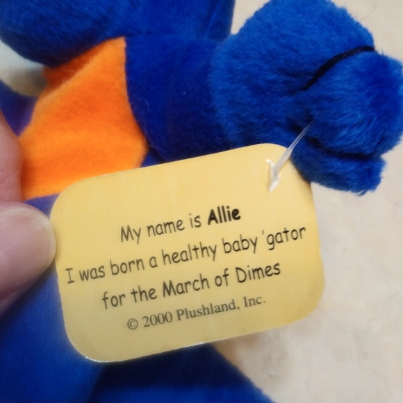 ♡3 for $20 - Allie the Alligator from The March of Dimes 2000 - Picture 3 of 6